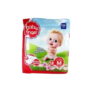 PAÑAL BABY FINGER TALLA M 18UND