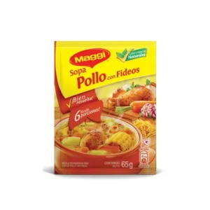 SOPA DE POLLO CON FIDEOS MAGGI 62G