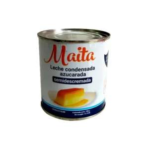 LECHE CONDENSADA NATULAC SEMI-DESCR MAITA LATA 390G