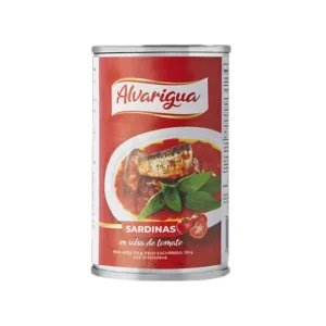 SARDINA EN SALSA DE TOMATE ALVARIGUA 170GR