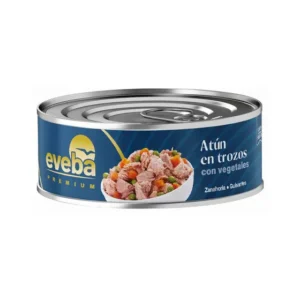 ATUN TROZOS C/VEGETALES EVEBA 170GR