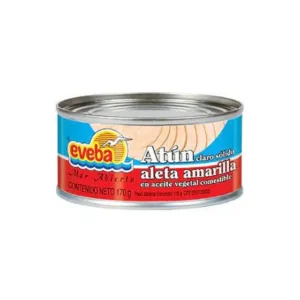 ATUN EN ACEITE VEGETAL EVEBA 170GR
