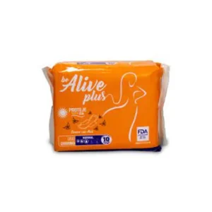 TOALLAS SANITARIAS ALIVE PLUS DIA 10UND