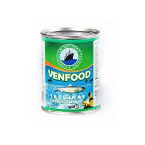 SARDINA EN ACEITE VEGETAL VENFOOD 170GR