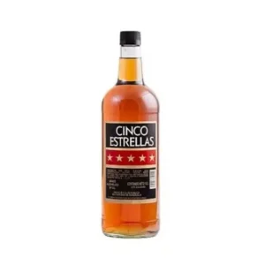 BOTELLA DE RON CINCO ESTRELLAS 1L
