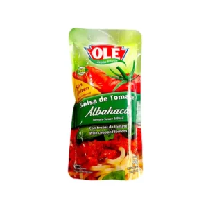 SALSA DE TOMATE ALBAHACA OLE POUCH 300GR