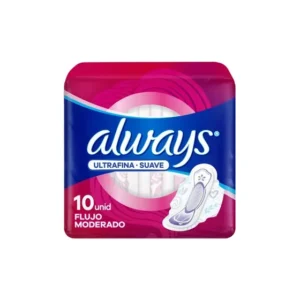 ALWAYS TOALLAS ULTRAFINA-SUAVE 10UND