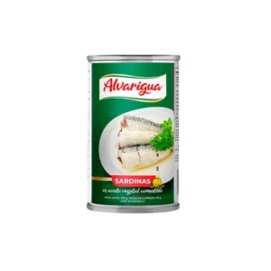 SARDINA EN ACEITE VEGETAL ALVARIGUA 170GR