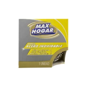 ESPONJA MAX HOGAR ESPIRAL ACERO INOXIDABLE