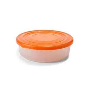 TAZA PORTA COMIDA TRANSPARENTE 3 DIV CALIPLAST LOS0021