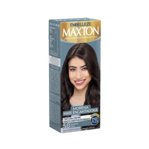 TINTE MAXTON CASTAÑO CLARO 5.0 (TUBO+AGUA)