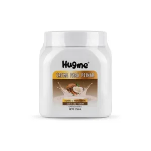 CREMA DE PEINAR HUGME ACEITE DE COCO + KERATINA-SUAVE E HIDRATANTE 750ML