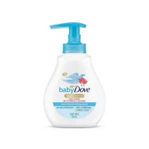 JABON LIQUIDO BABY DOVE HIPOALERGENICO CERO LAGRIMAS 200ML