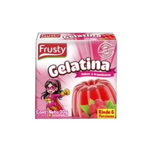 GELATINA FRUSTY FRAMBUESA 30GR