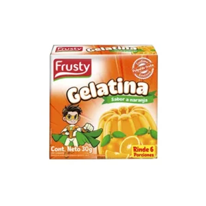 GELATINA FRUSTY NARANJA 30GR