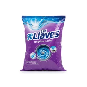 DETERGENTE LAS LLAVES LIMPIEZA ACTIVA FLORAL 5KG