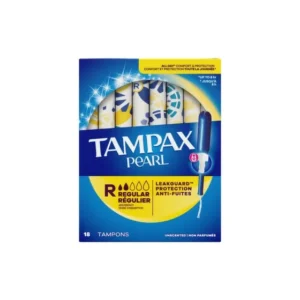 TAMPAX PEARL REGULAR 18UND