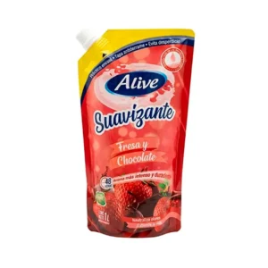 ALIVE SUAVIZANTE FRESA Y CHOCOLATE 1LT