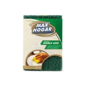 ESPONJA MAX HOGAR DELUXE DOBLE USO SALVA UÑAS