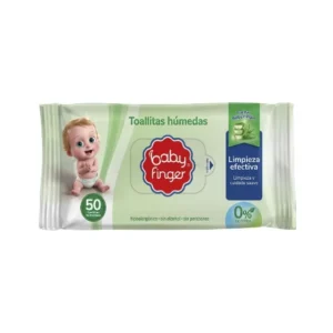 TOALLAS HUMEDAS BABY FINGER 50UND VERDE