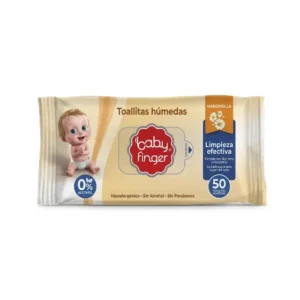 TOALLAS HUMEDAS BABY FINGER 50UND AMARILLAS