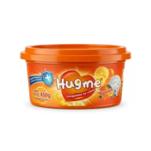 LAVAPLATOS CREMA HUGME NARANJA 450GR
