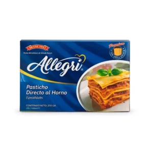 PASTICHO DIRECTO HORNO ALLEGRI 250GR